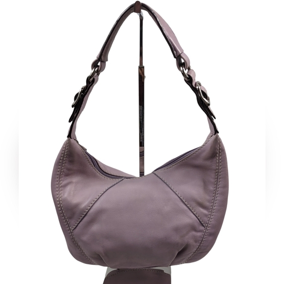 Tignanello Leather Half Moon Hobo Bag - Picture 1 of 13